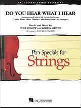 Do You Hear What I Hear Orchestra sheet music cover